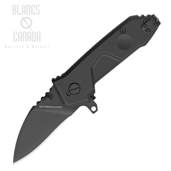 Extrema Ratio MF0 D Small Folding Knife, Bohler N690, Aluminum Black